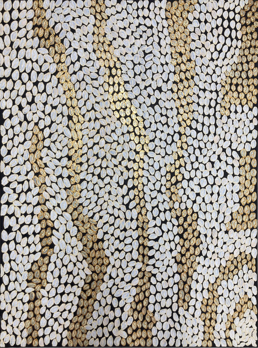 Aboriginal Artwork | Bush Medicine Copper and Metallic Tones | Glee Art