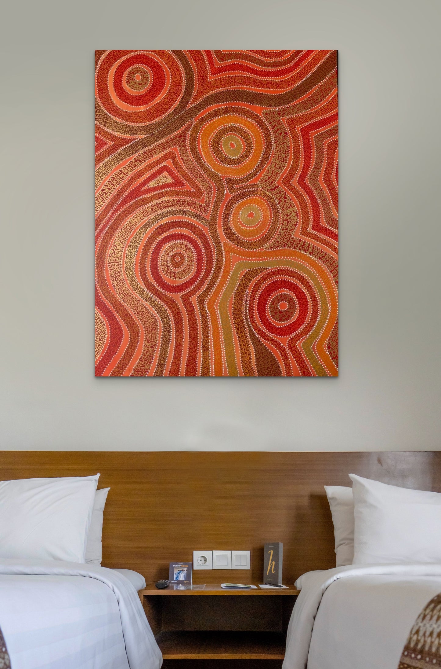 Dot art symbology of nurture and protect by GleeArt.